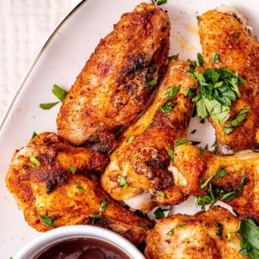 baked chicken wings recipe.