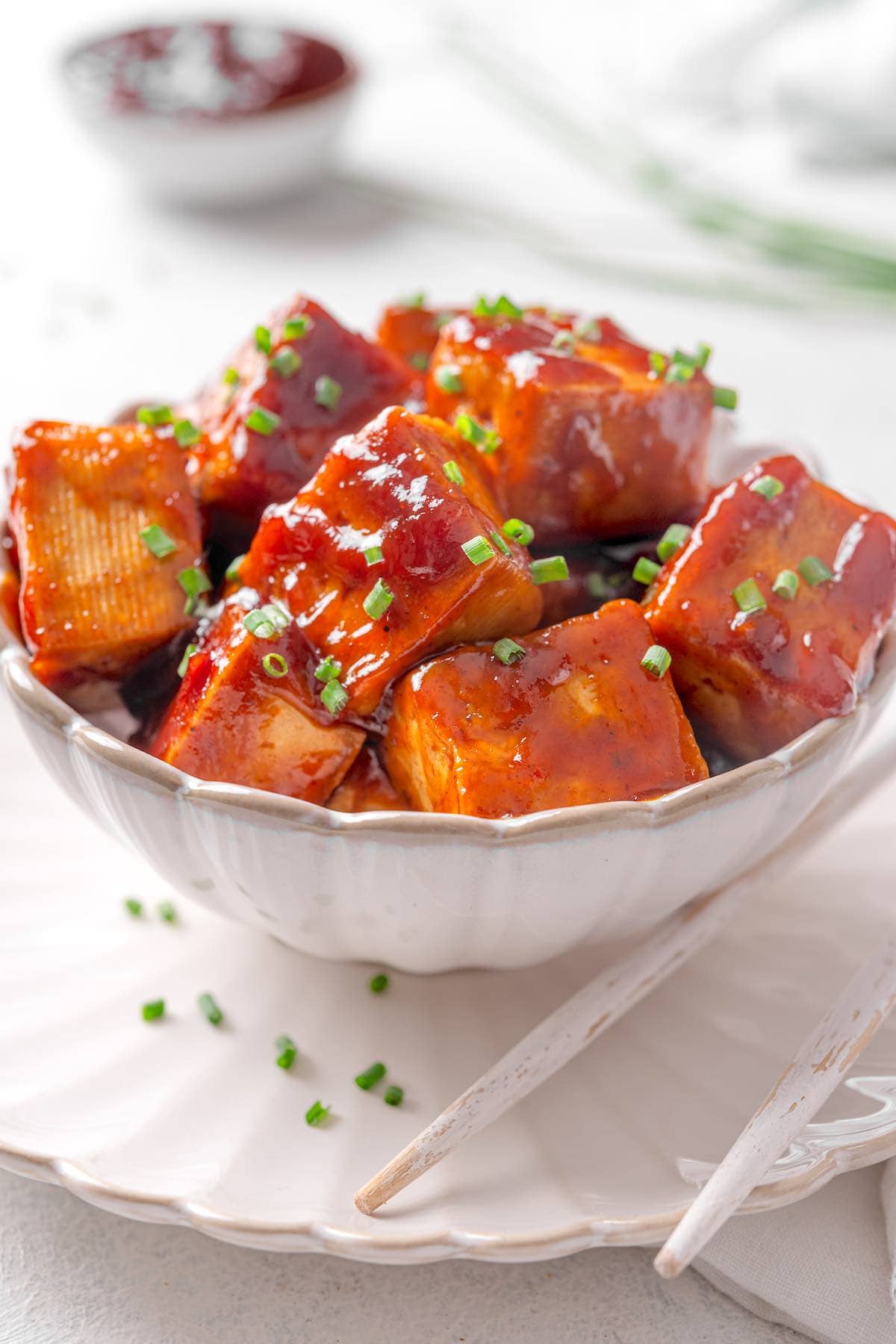 bbq tofu.