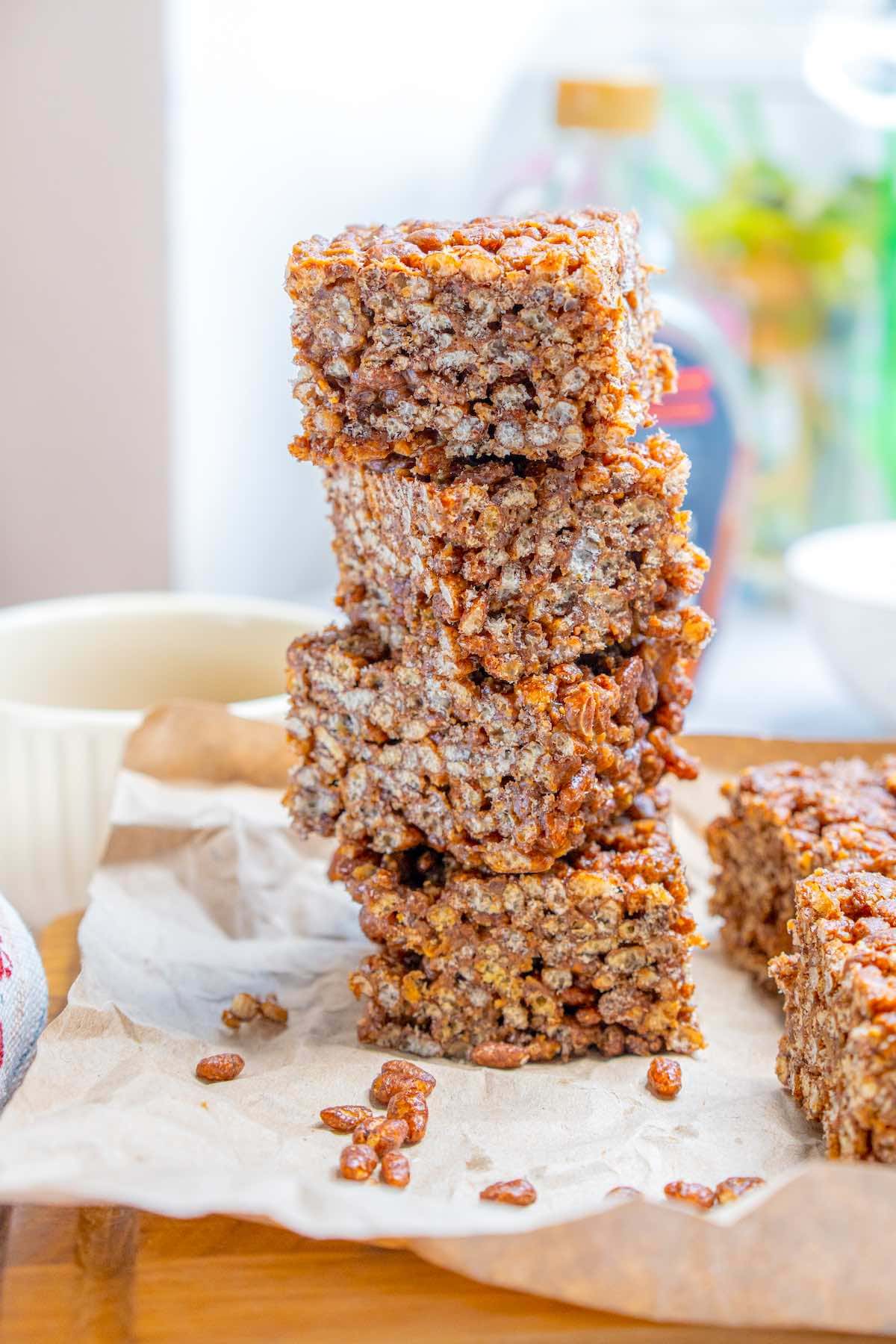 chocolate rice krispies.