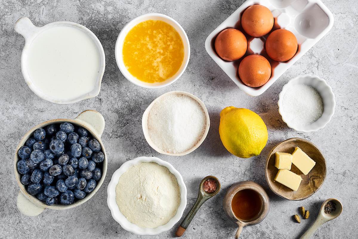 clafoutis ingredients.