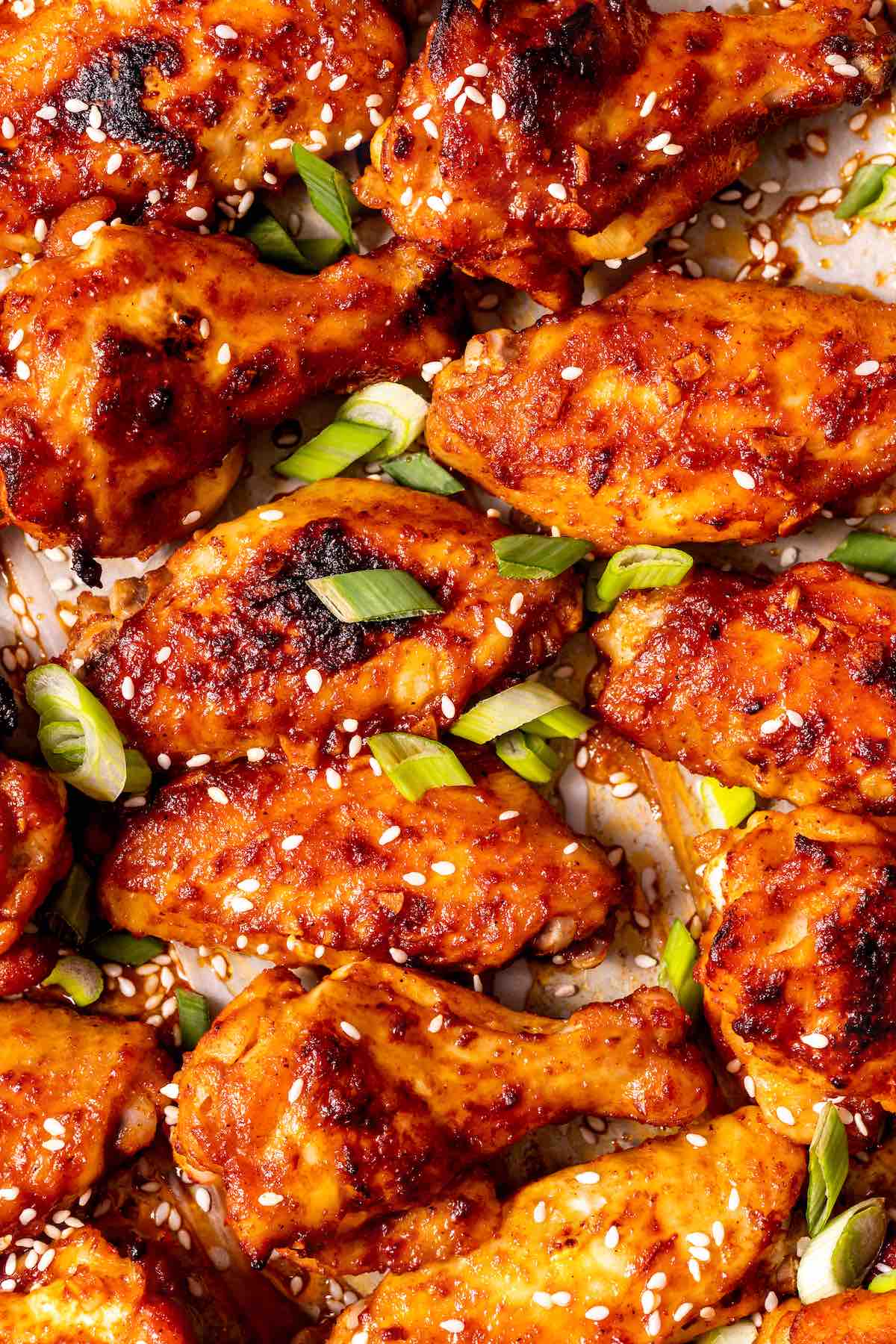 korean chicken wings.