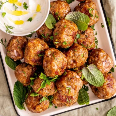 lamb meatballs recipe.