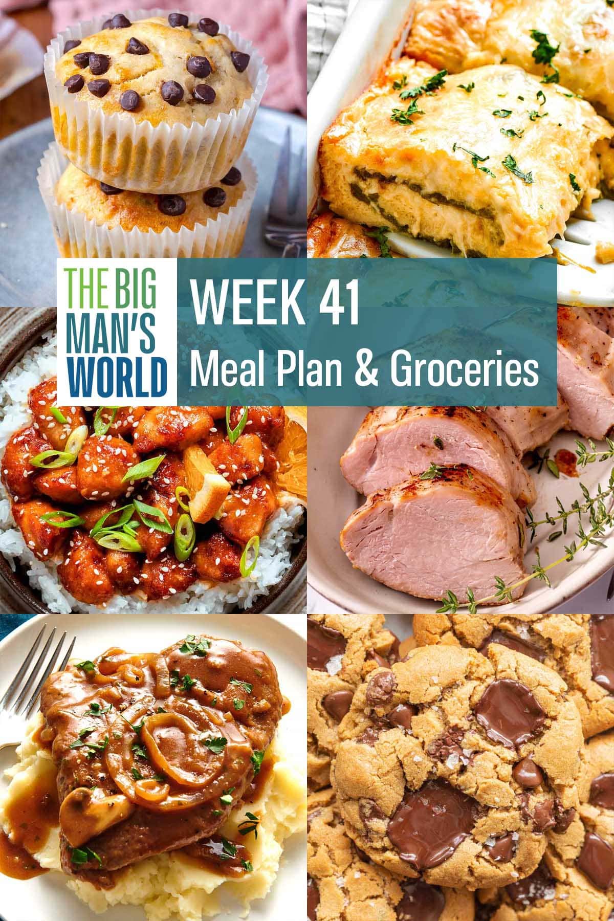 week 41 meal plan.