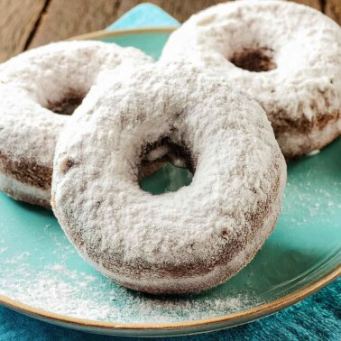 powdered donuts recipe.