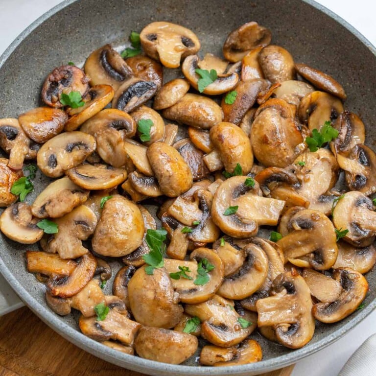 Sautéed Mushrooms Recipe - The Big Man's World