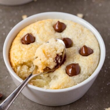 vanilla mug cake recipe.