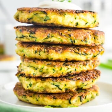 zucchini fritters recipe.