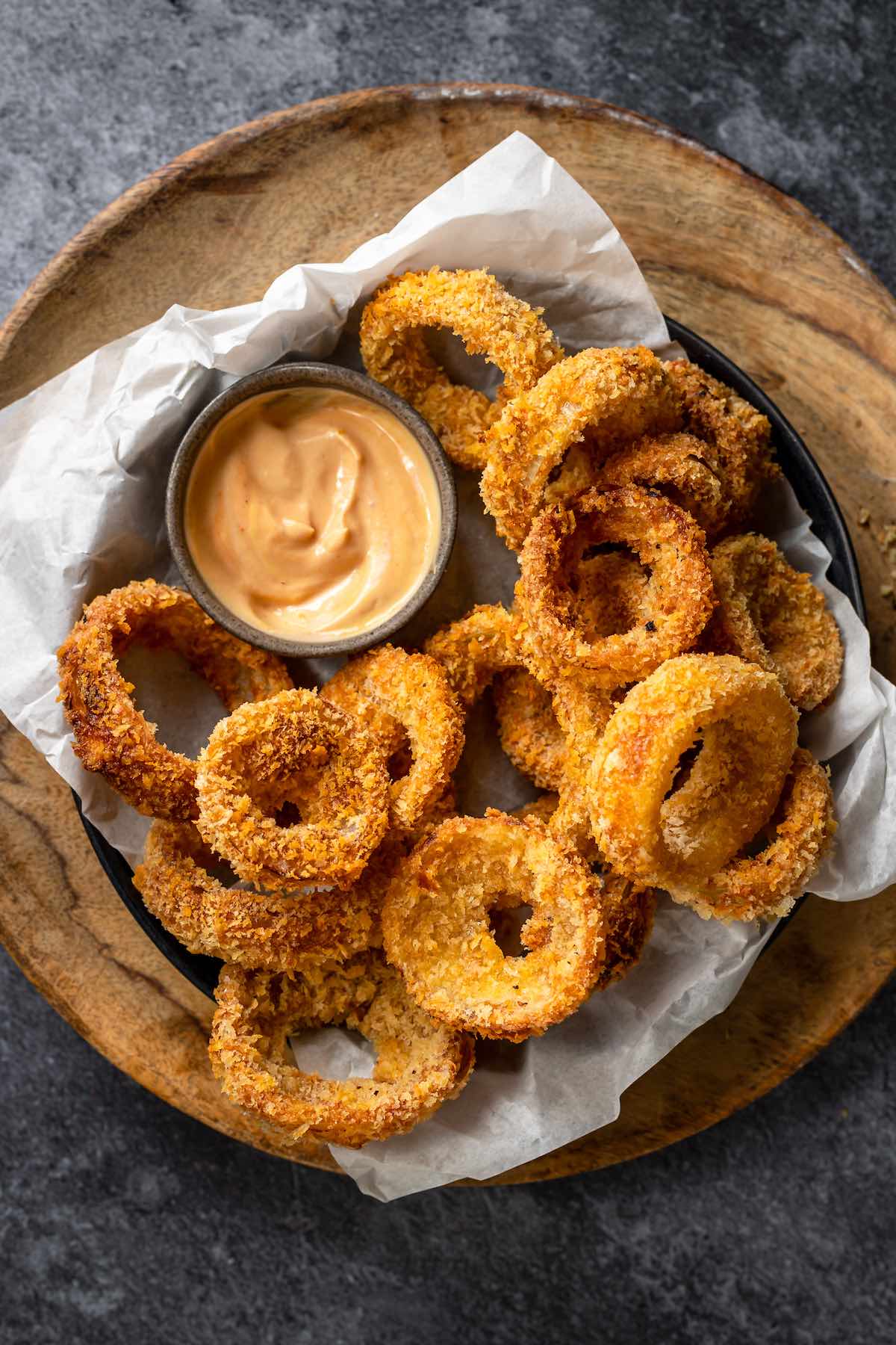 air fryer onion rings.