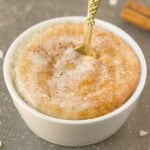 cinnamon mug cake recipe.