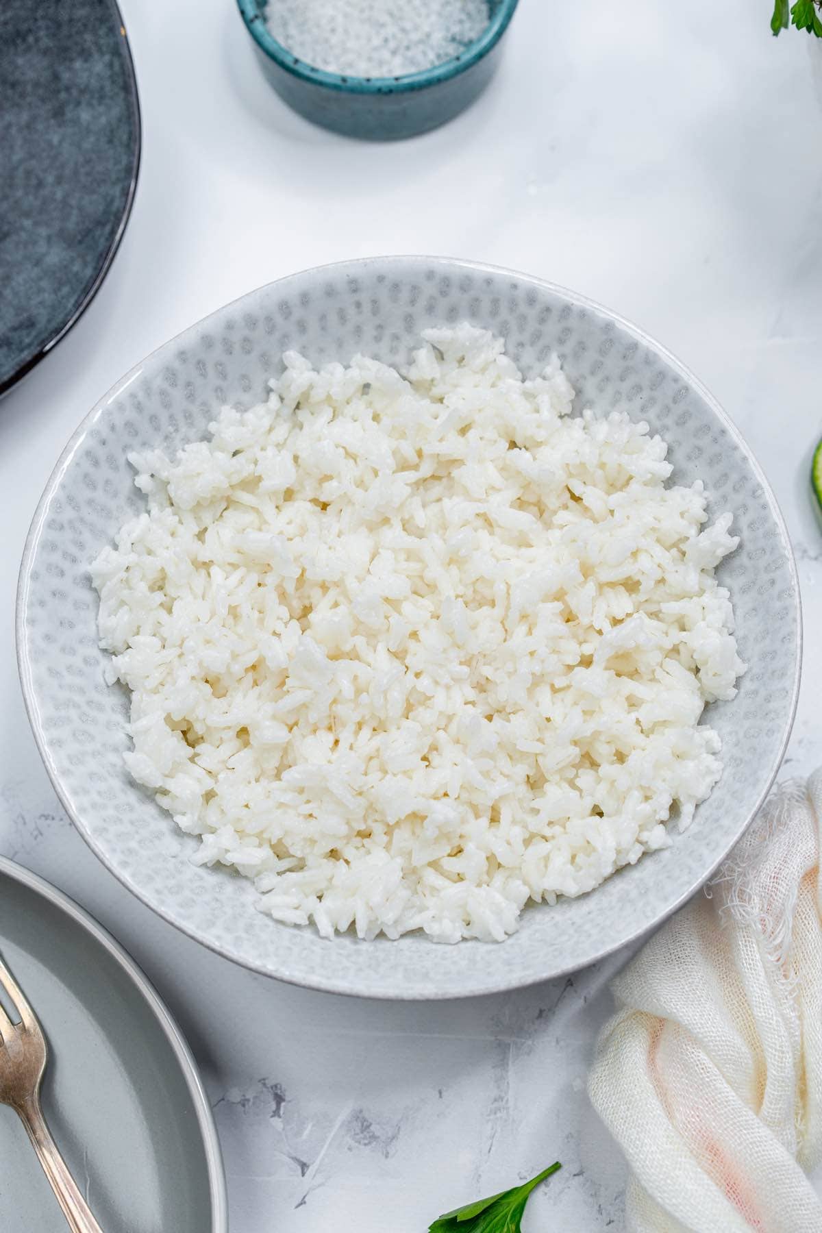 rice with coconut milk.