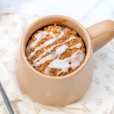 coffee mug cake recipe.