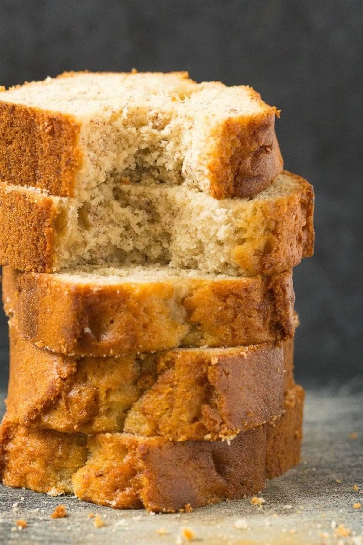 no flour banana bread.