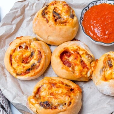 gluten free pizza rolls recipe.