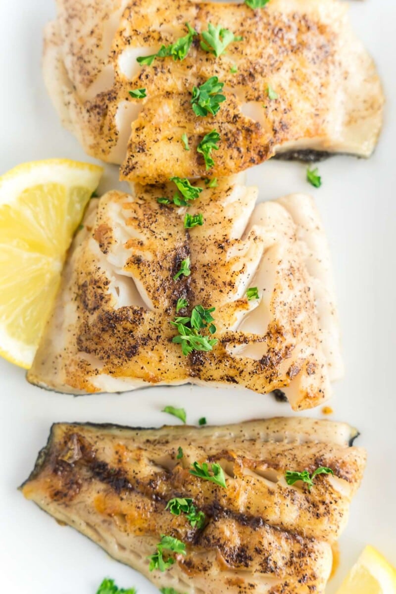 Pan Grilled Grouper {6 Minutes} - The Big Man's World