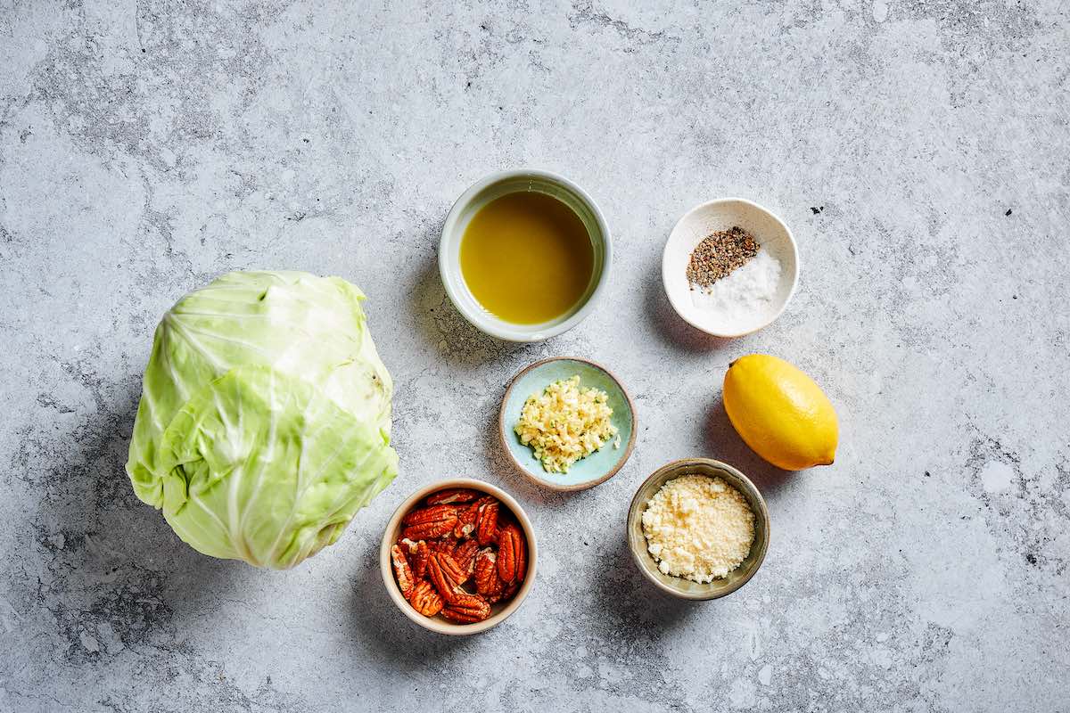 ingredients in small bowls.