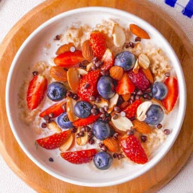 Instant Pot Oatmeal recipe.