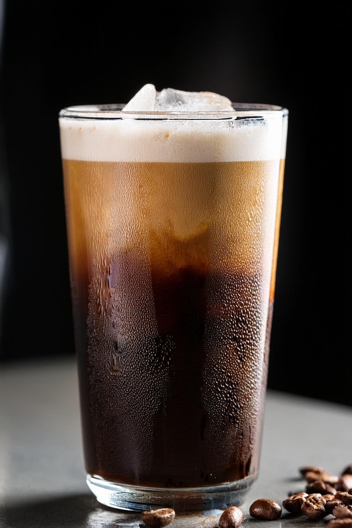 cold brew with cold foam.