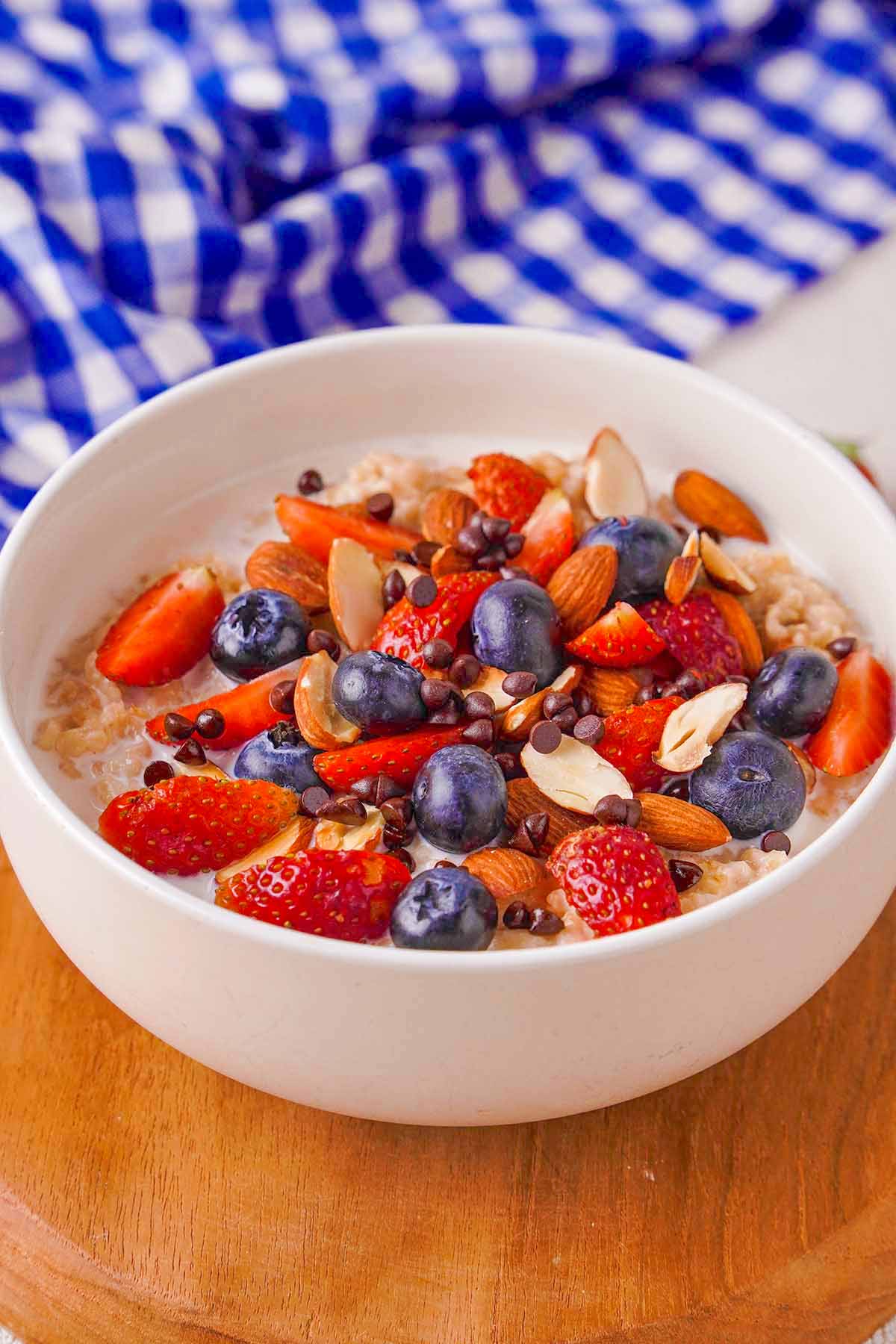 Pressure cooker oatmeal.