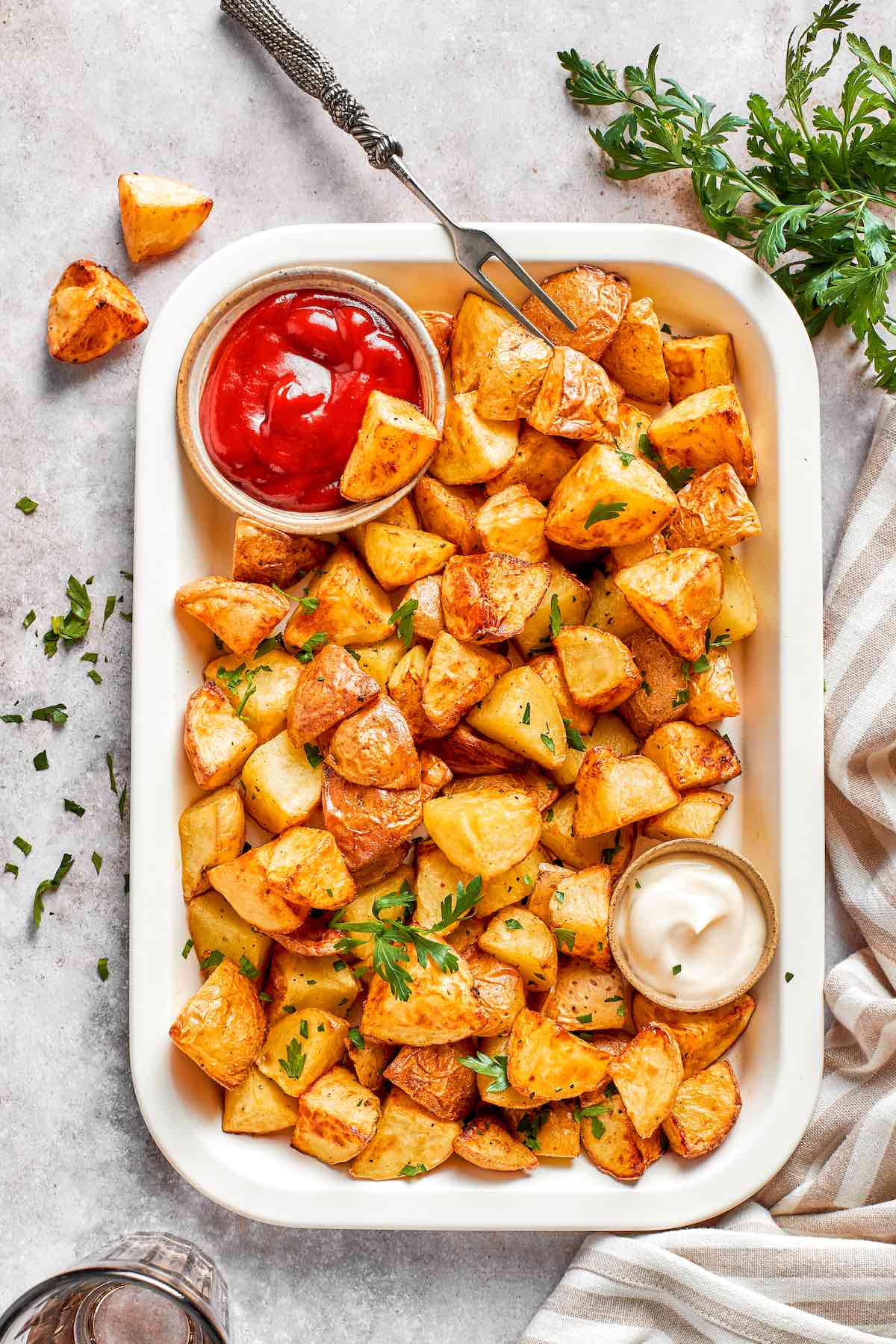 air fryer breakfast potatoes.