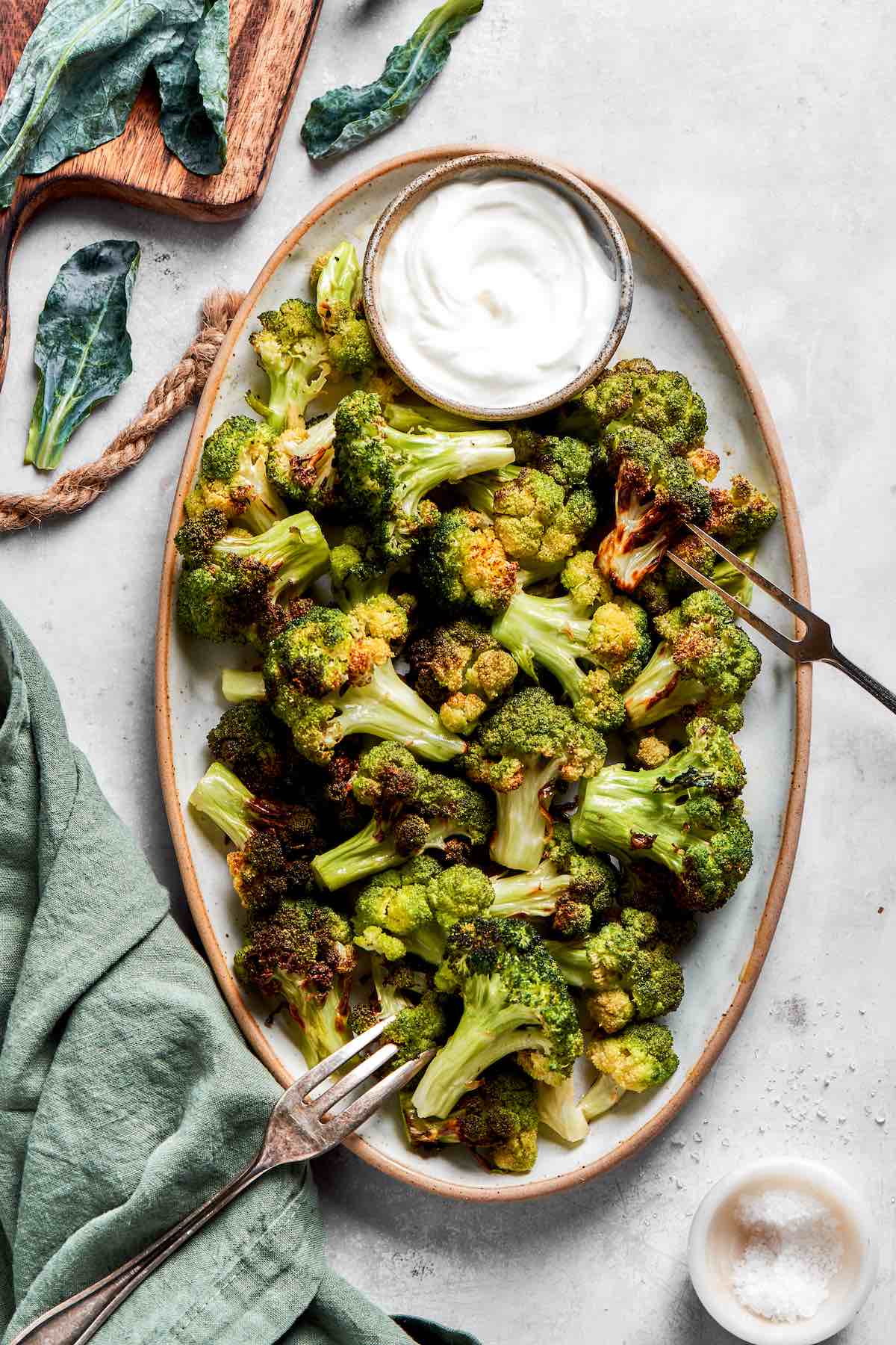 air fryer broccoli.