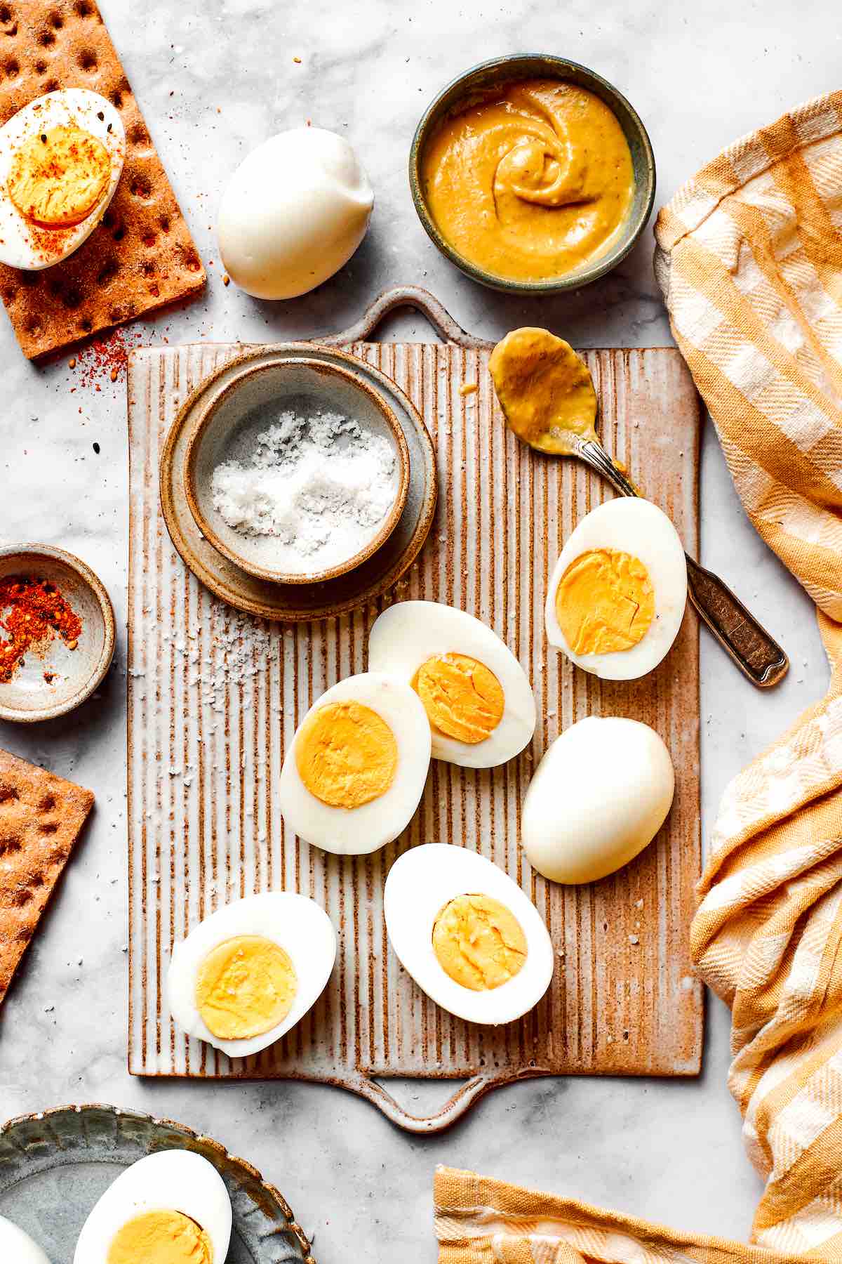 air fryer hard boiled eggs.