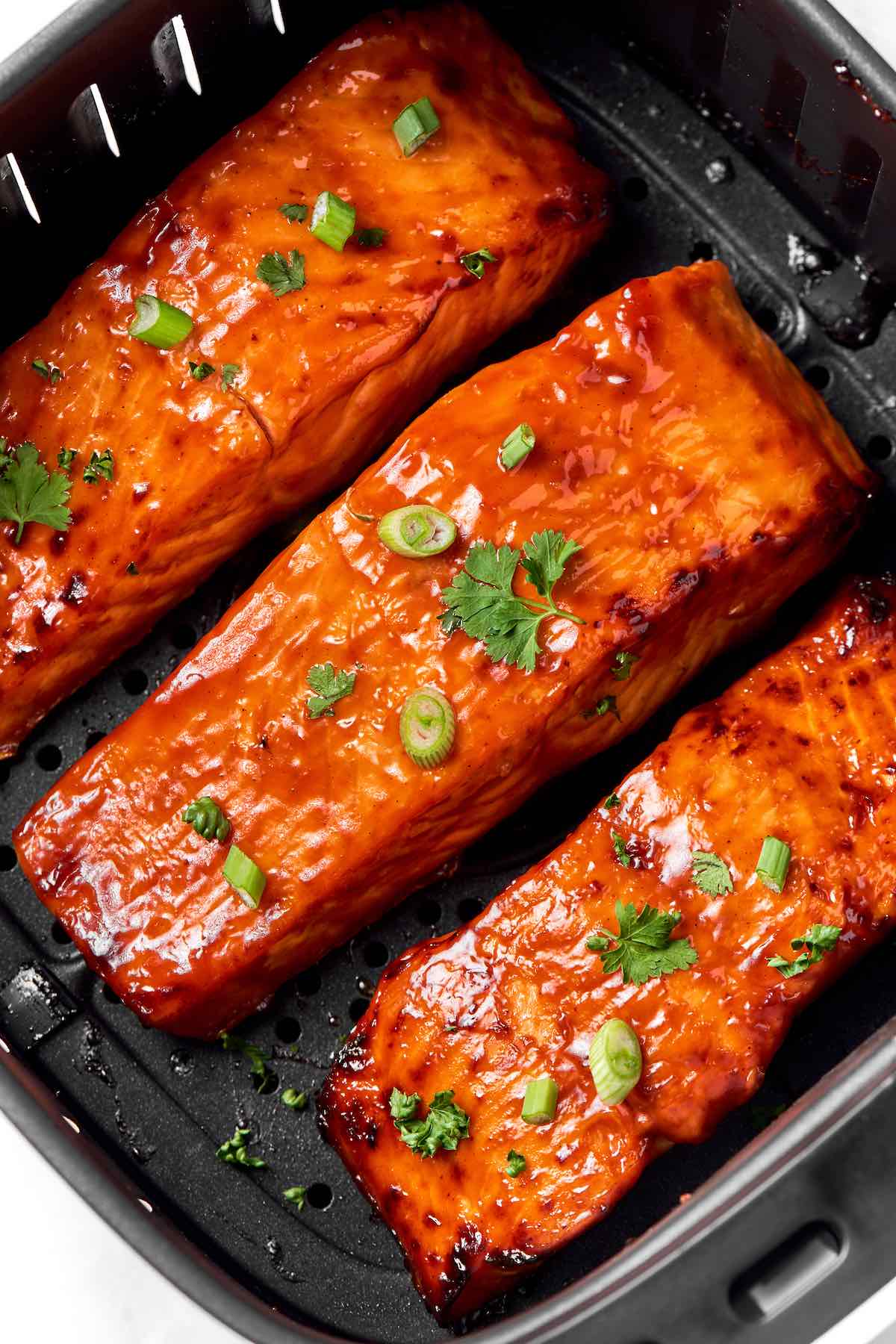 air fryer salmon.