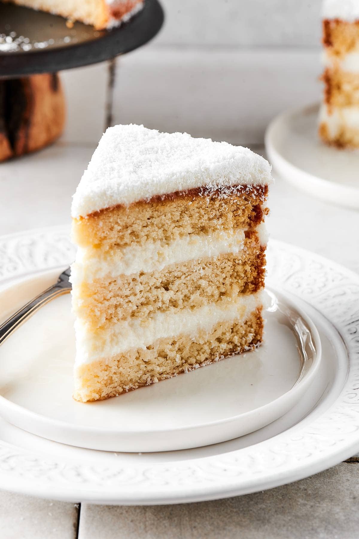 coconut cake.