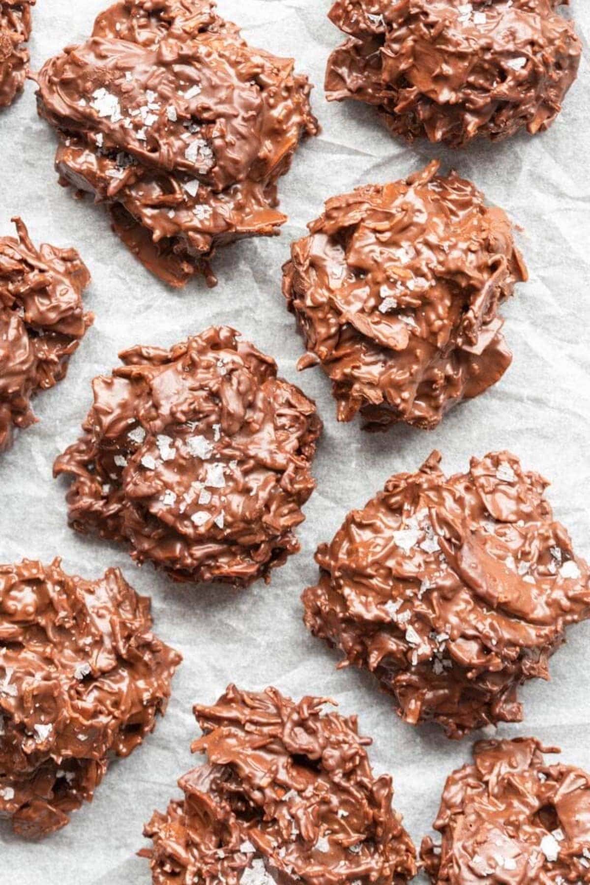 coconut clusters.