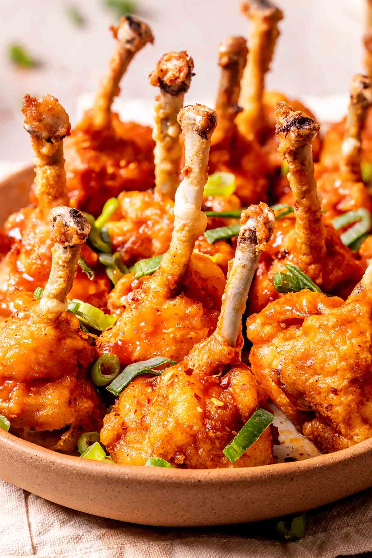 fried chicken lollipops.