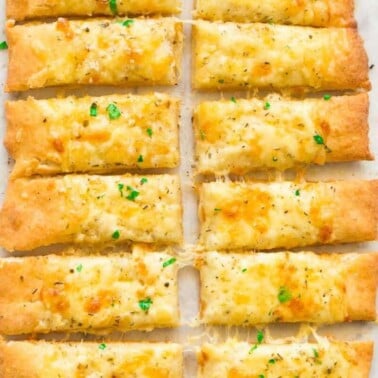 garlic breadsticks recipe.