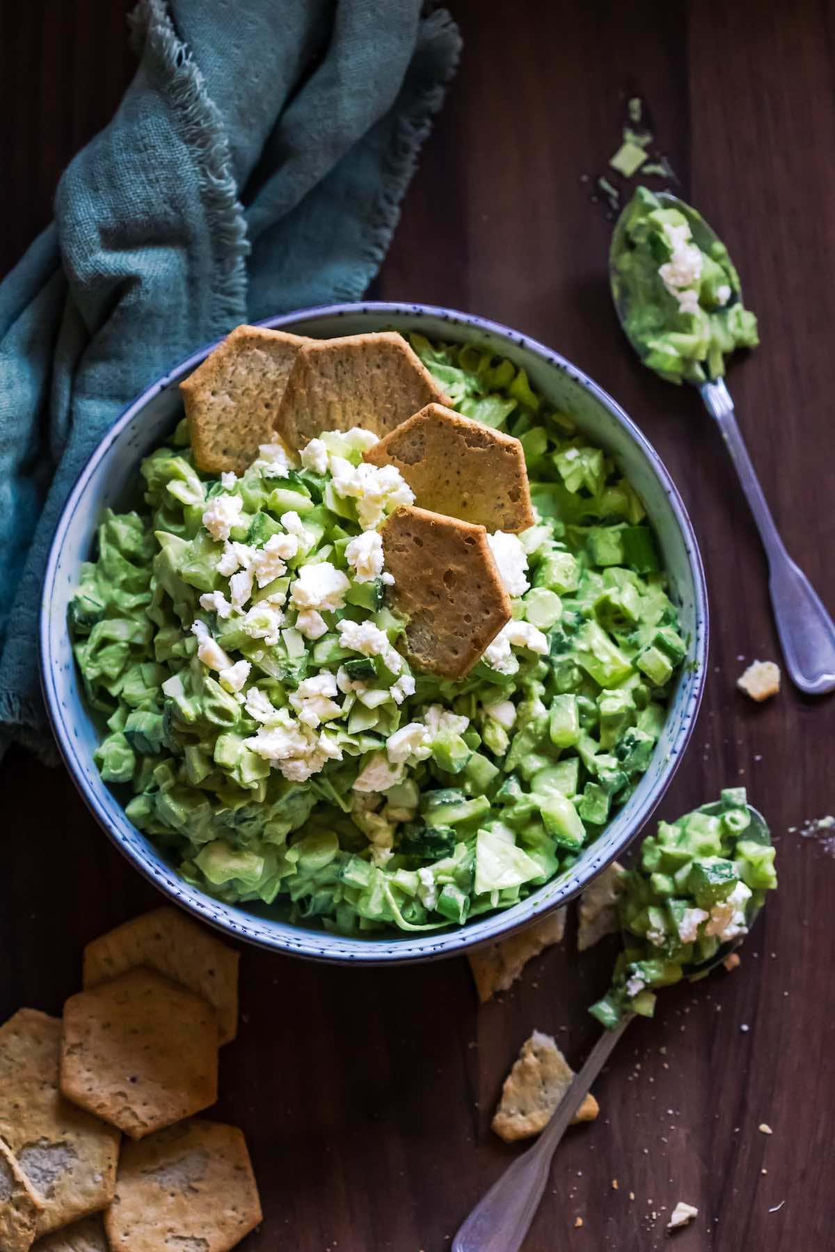 Green goddess salad.