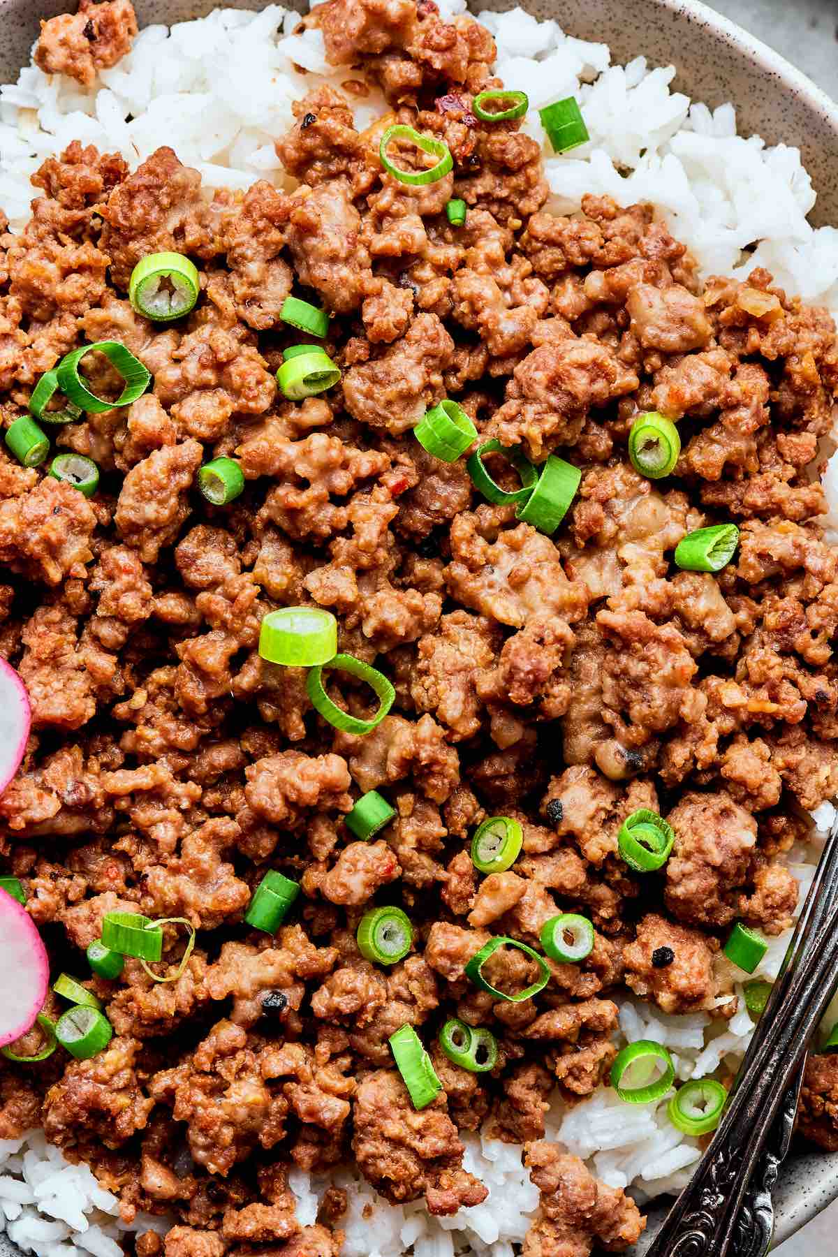 ground beef bulgogi.