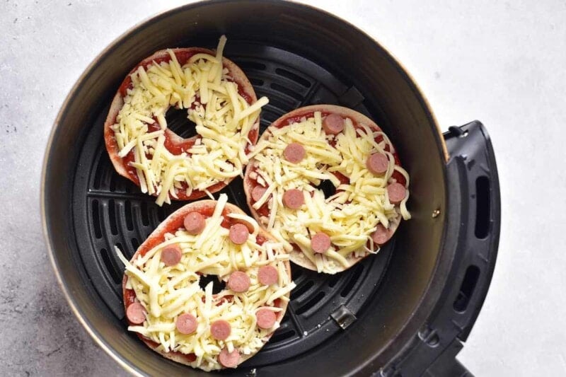 bagel bites in the air fryer.