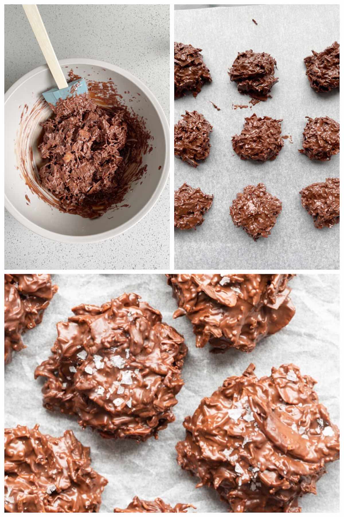 how to make coconut clusters.