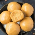 no bake peanut butter balls recipe.