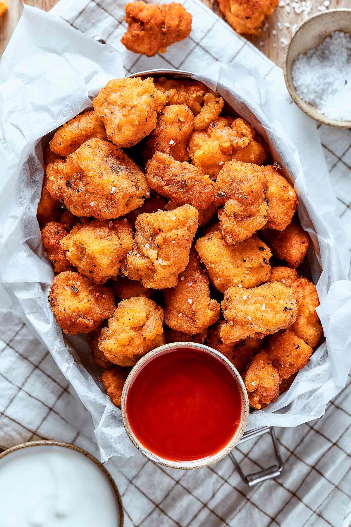 popcorn chicken.