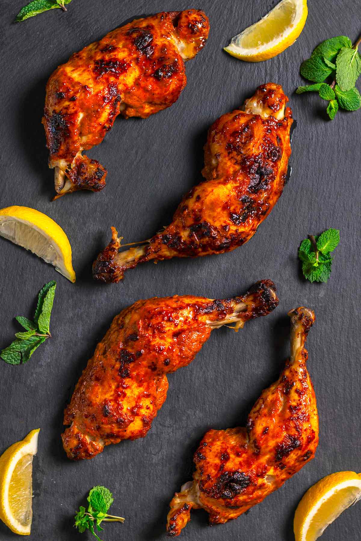 baked tandoori chicken.