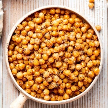 air fryer chickpeas recipe.