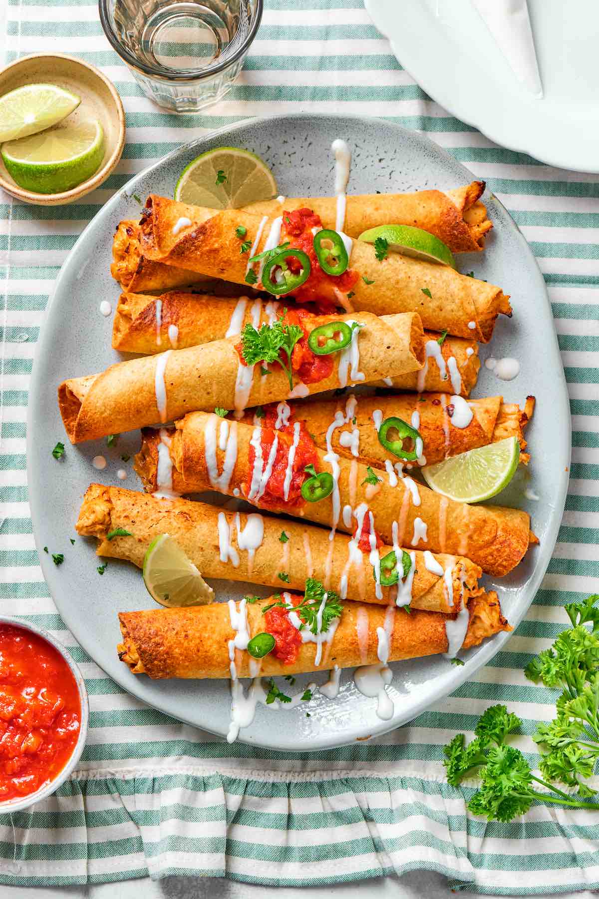 air fryer taquitos.