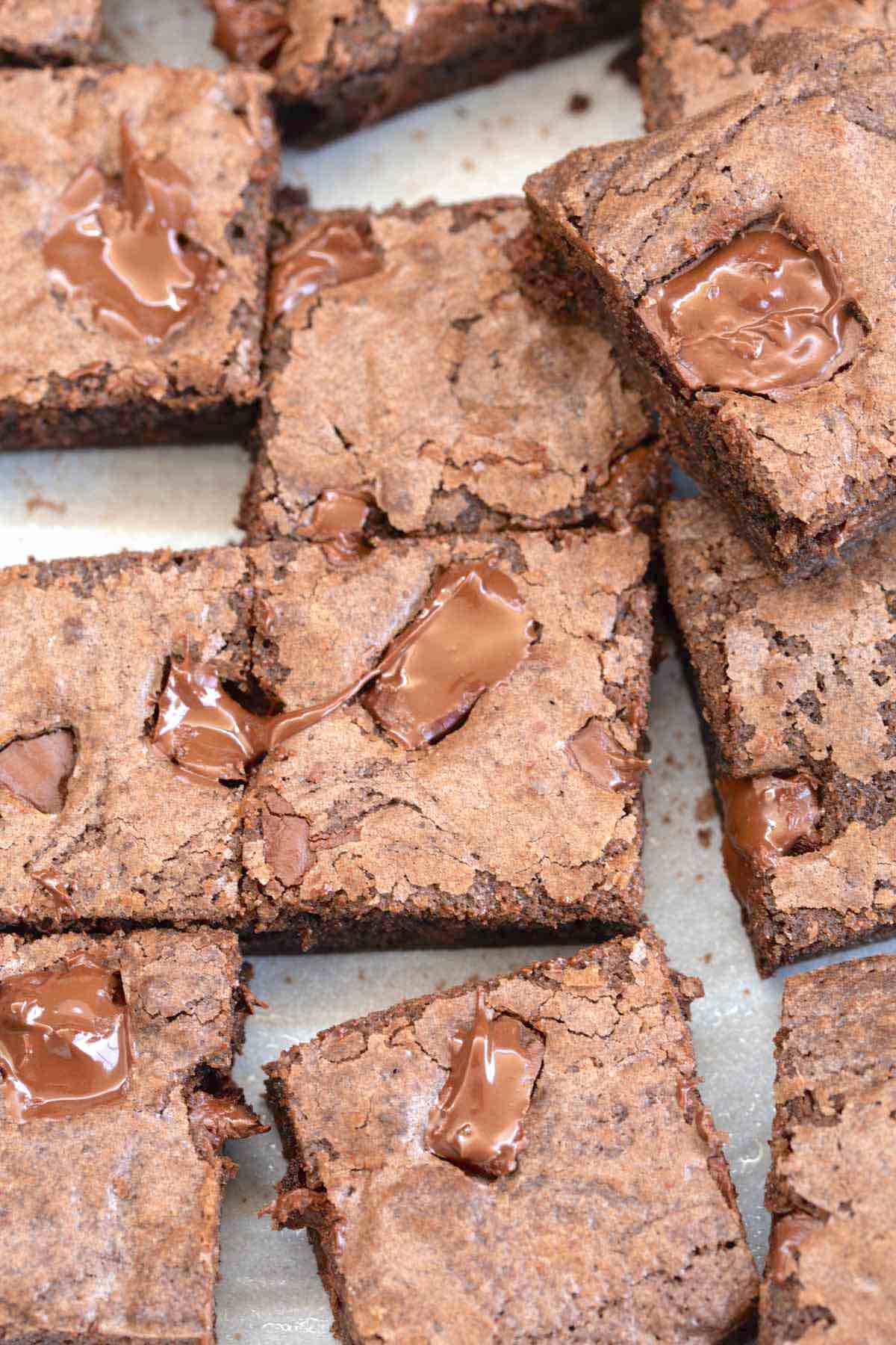 baked cottage cheese brownies.