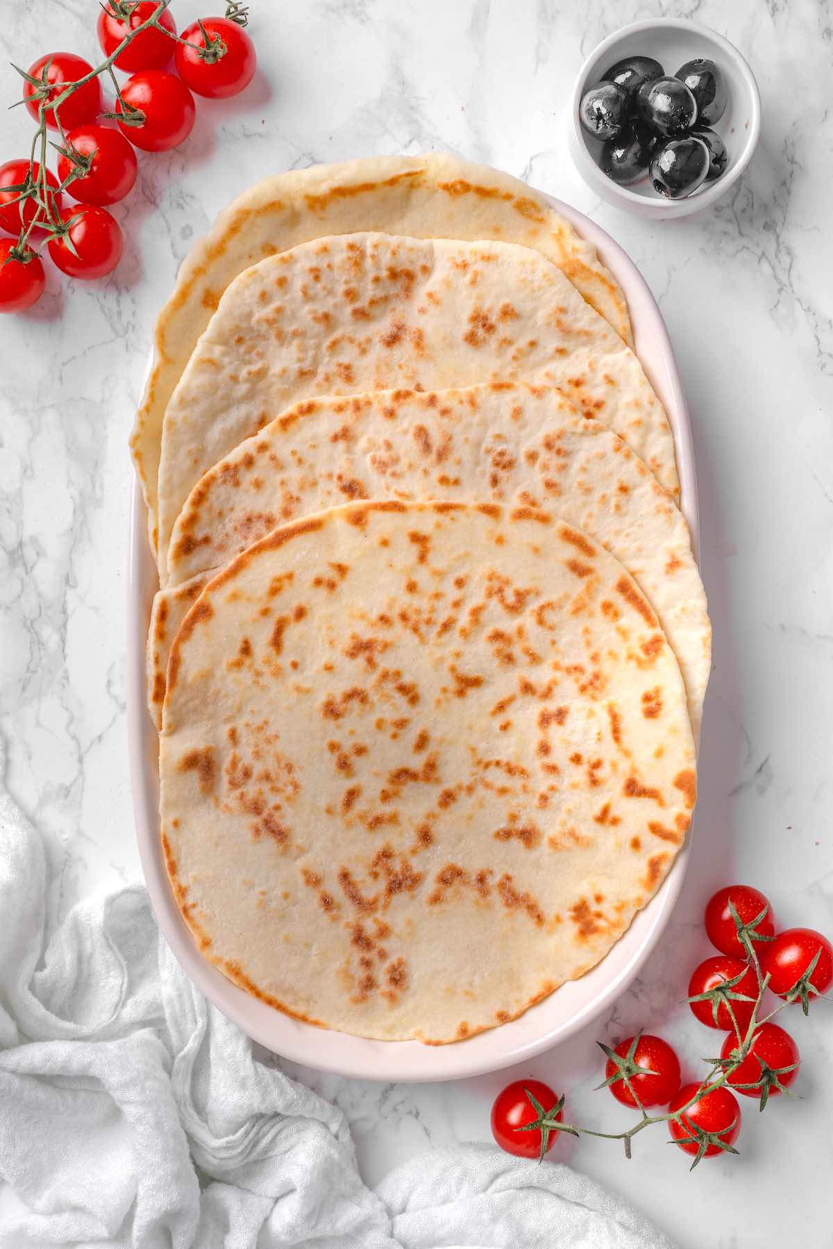 cottage cheese flatbreads.