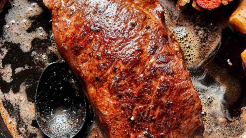 reverse sear steak recipe.