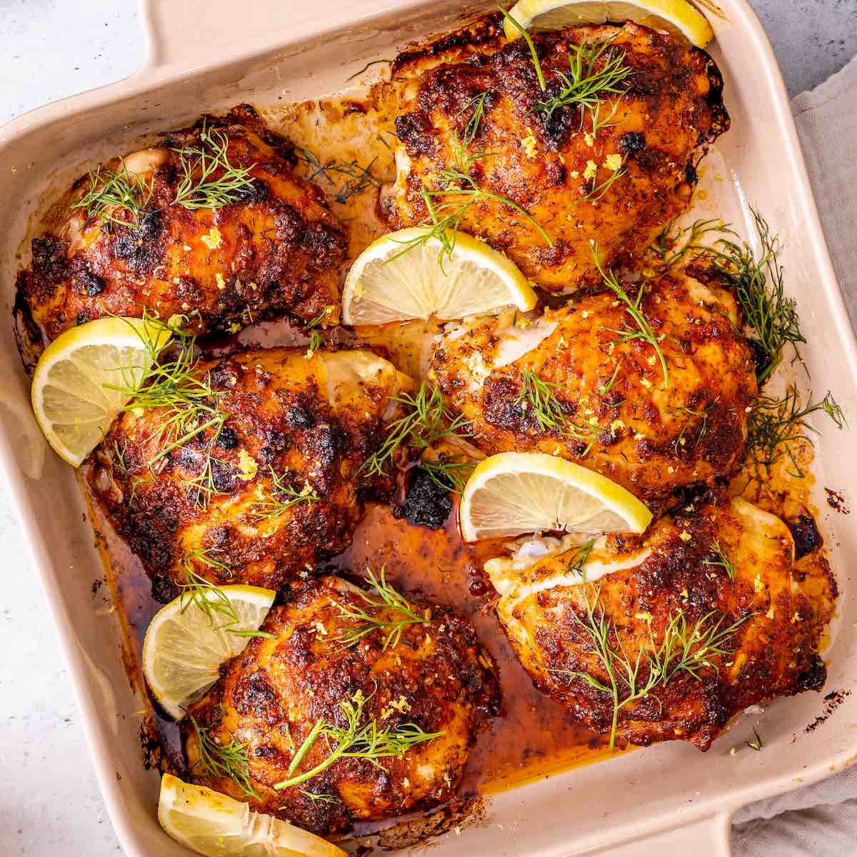 Baked Chicken Legs Recipe, image size:1200x1200