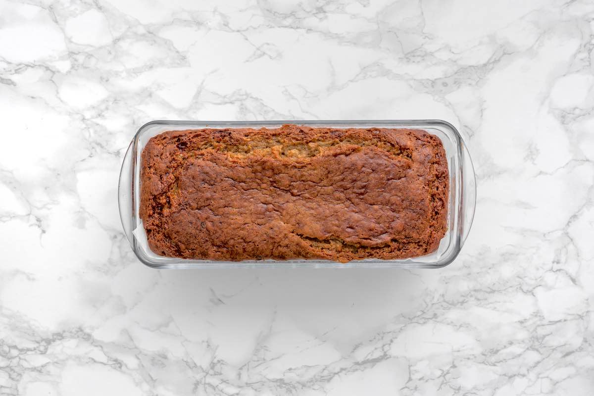 baked cottage cheese banana bread.