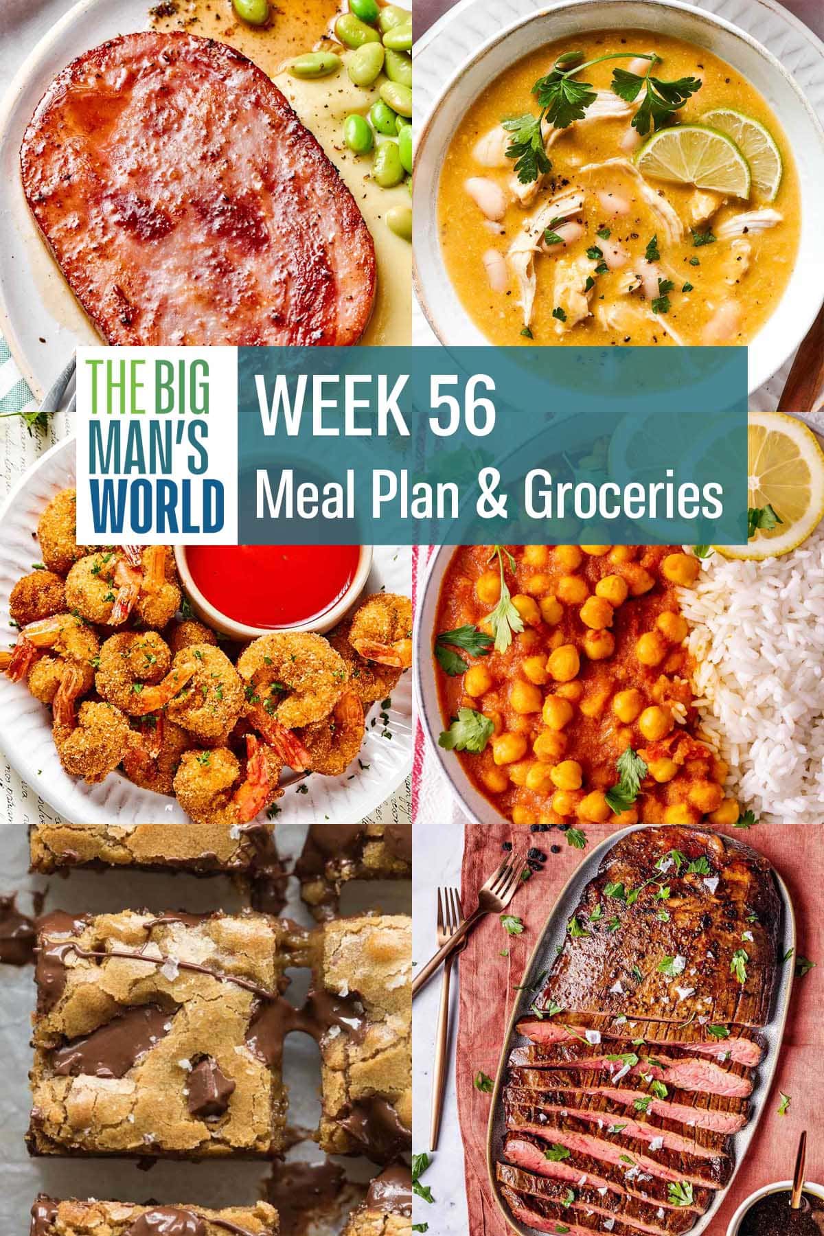 week 56 meal plan cover.