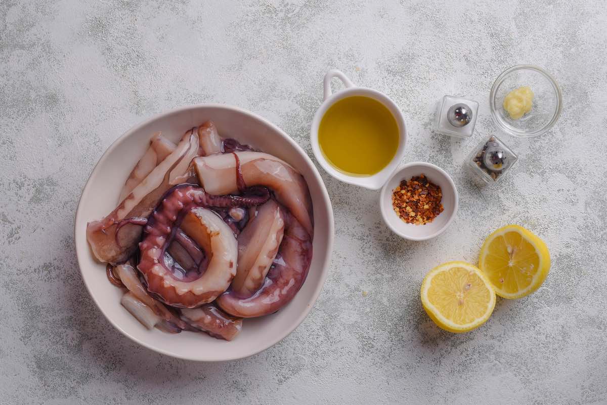 grilled octopus ingredients.
