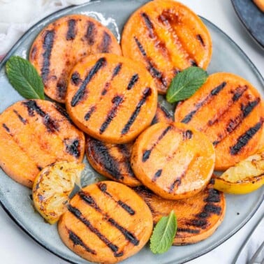 grilled sweet potatoes recipe.