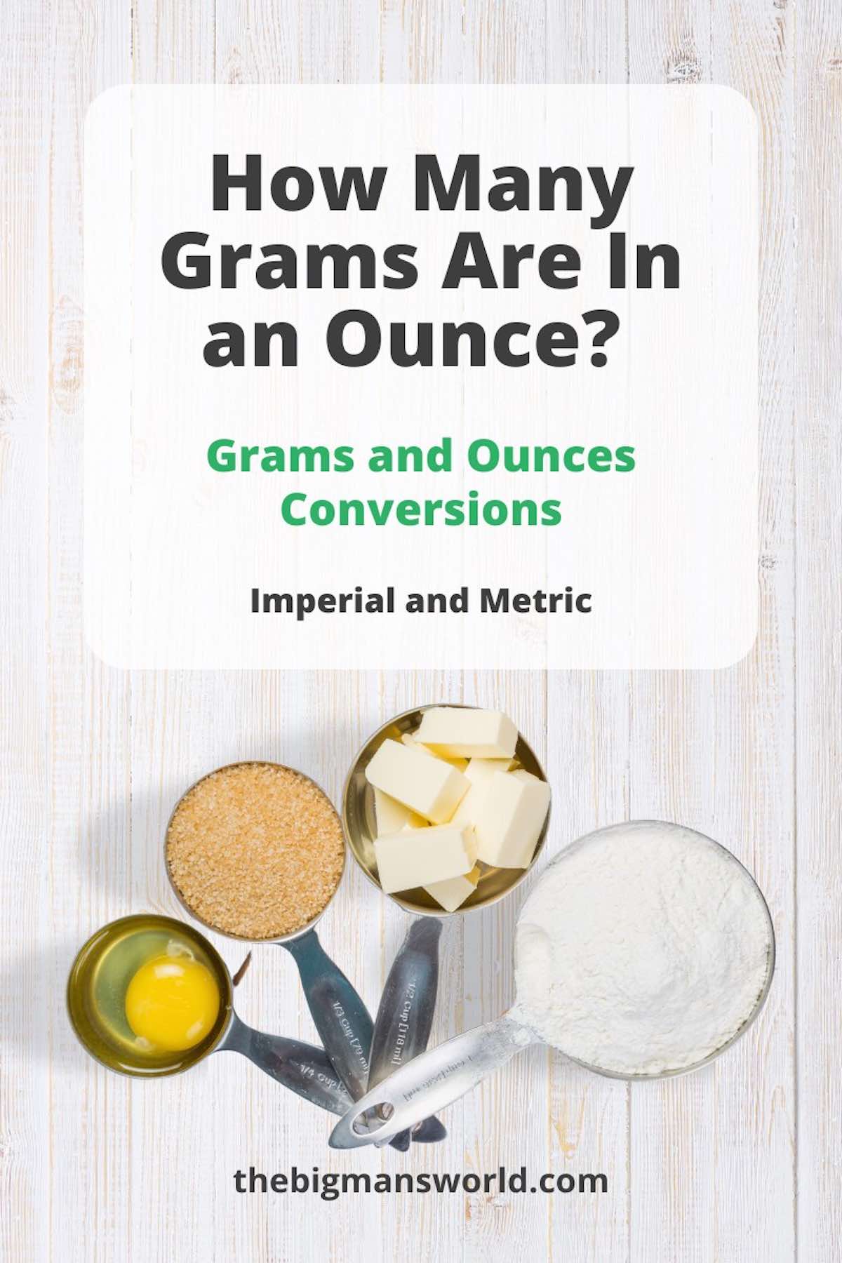 How many grams in an ounce cover photo.