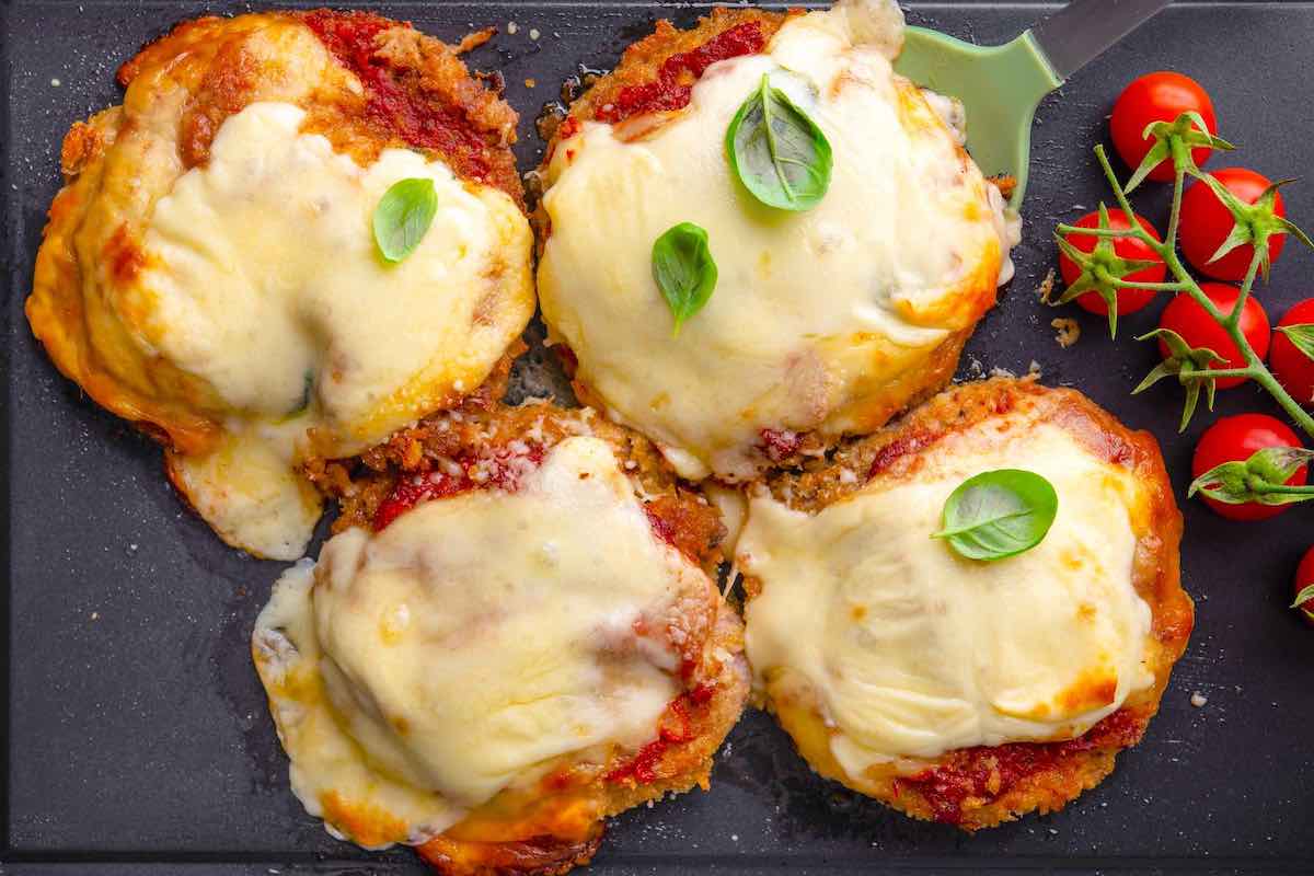 baked veal parm.