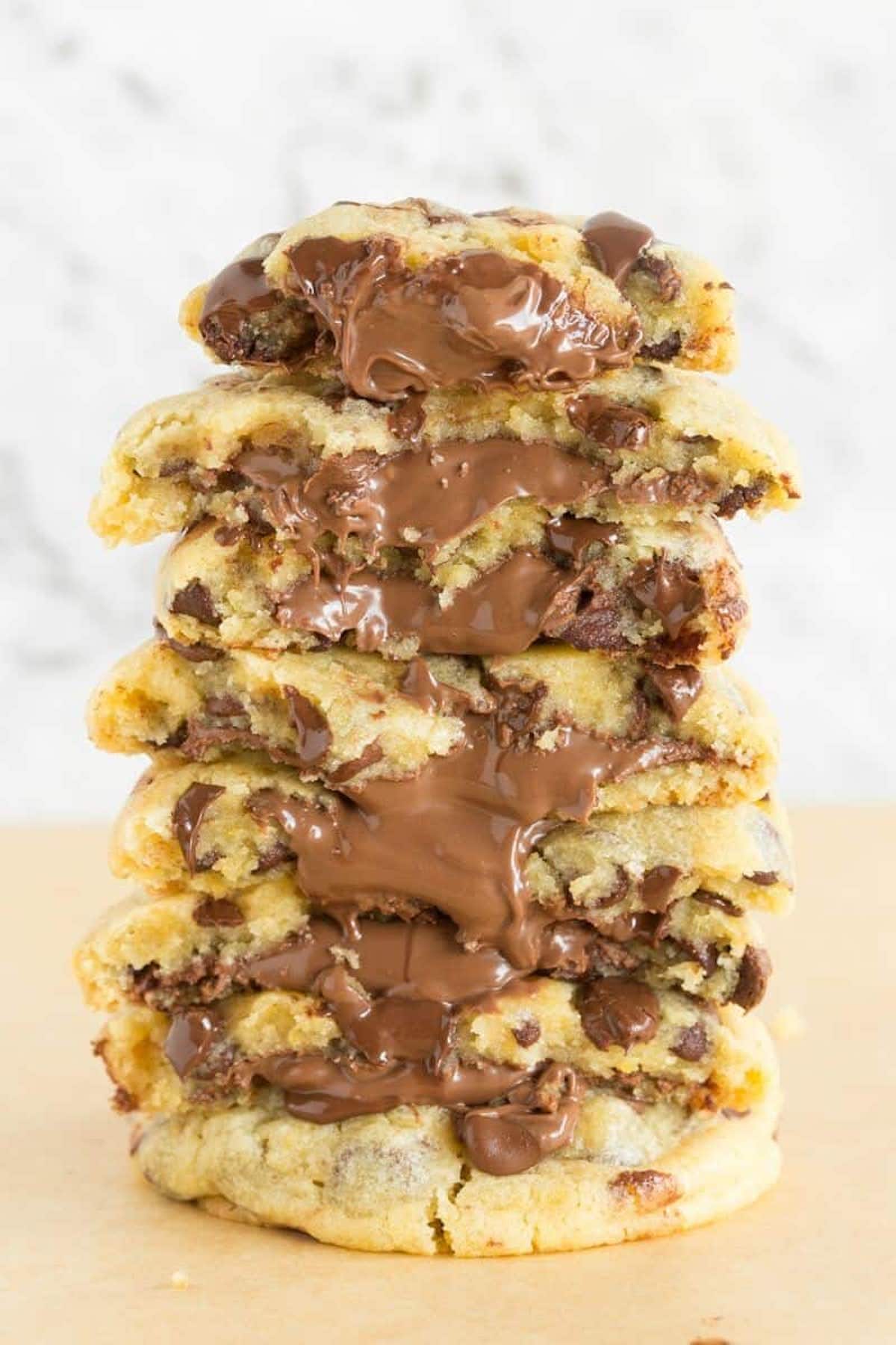Nutella stuffed cookies.